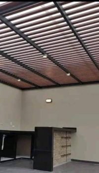 Techos estructurales en aluminio sistema solysombra